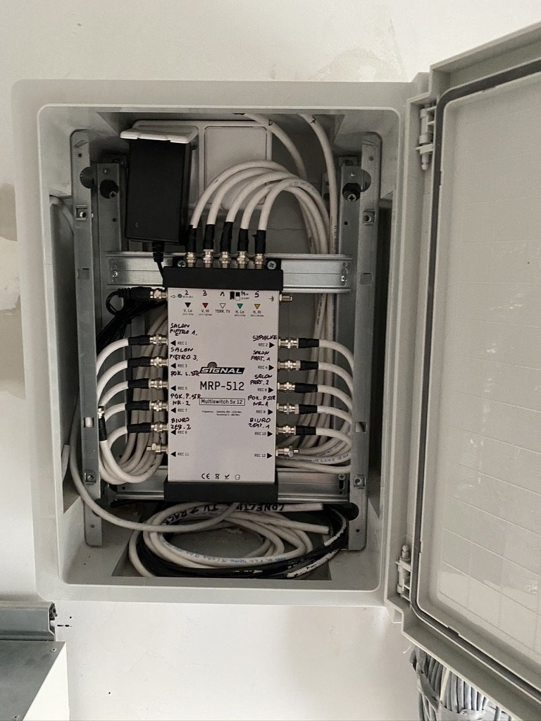 Sieć LAN i szafy Rack 13 z 21 | ElektroDaW Zaniemyśl